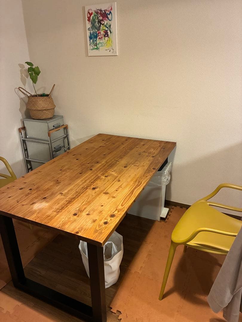 ダイニングテーブル ハンドメイド 1400幅