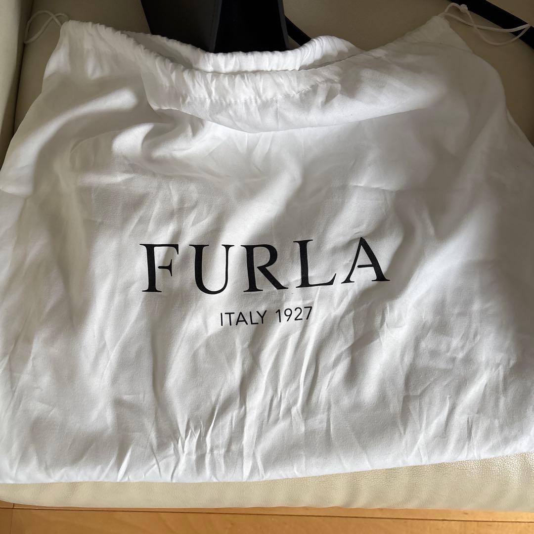 FURLA 黒 2wayハンドバッグ