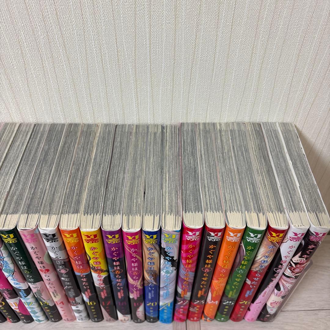 かぐや様は告らせたい 全巻セット 1-28巻 - メルカリ