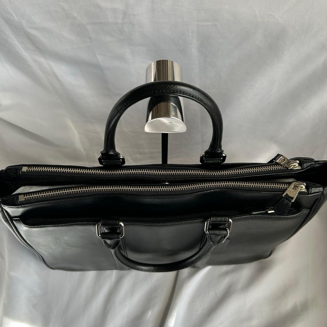 【美品】COACH コーチ メトロポリタン ビジネスバッグ 2way 黒 人気