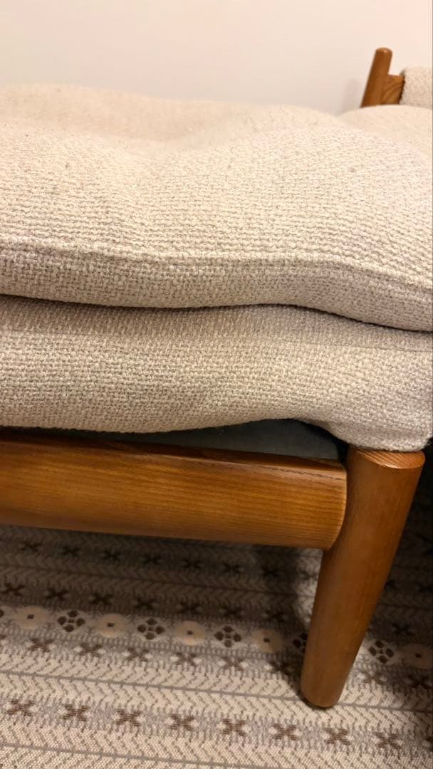 ジャーナルスタンダードファニチャー マデイラソファ+オットマンセット