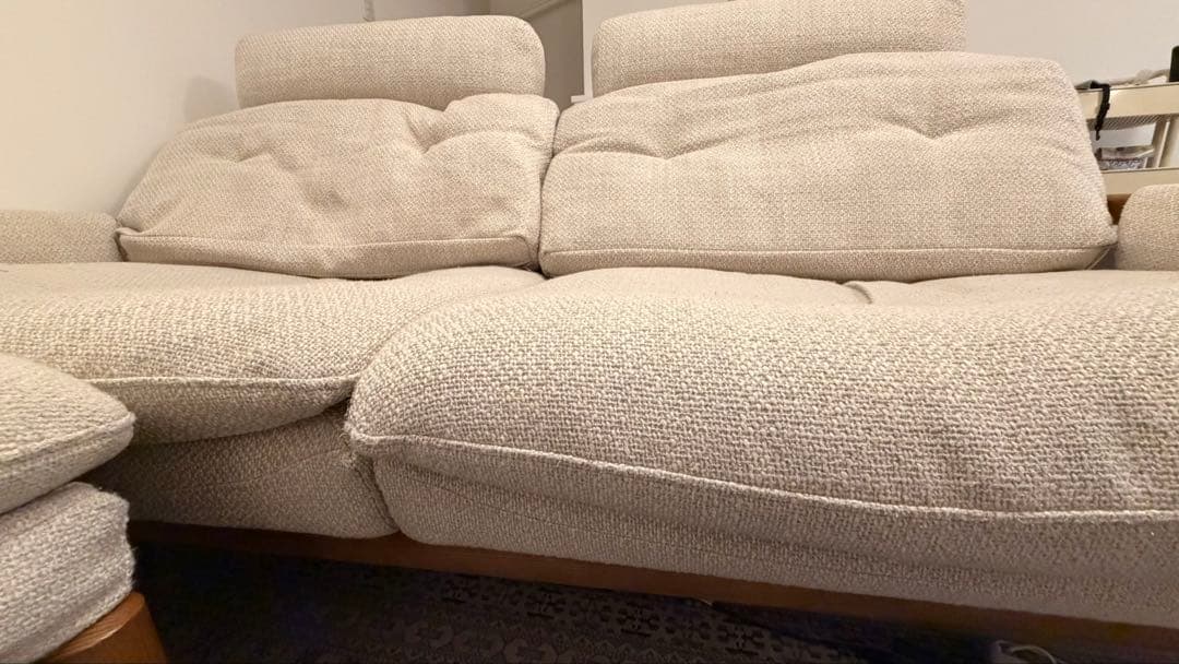 ジャーナルスタンダードファニチャー マデイラソファ+オットマンセット