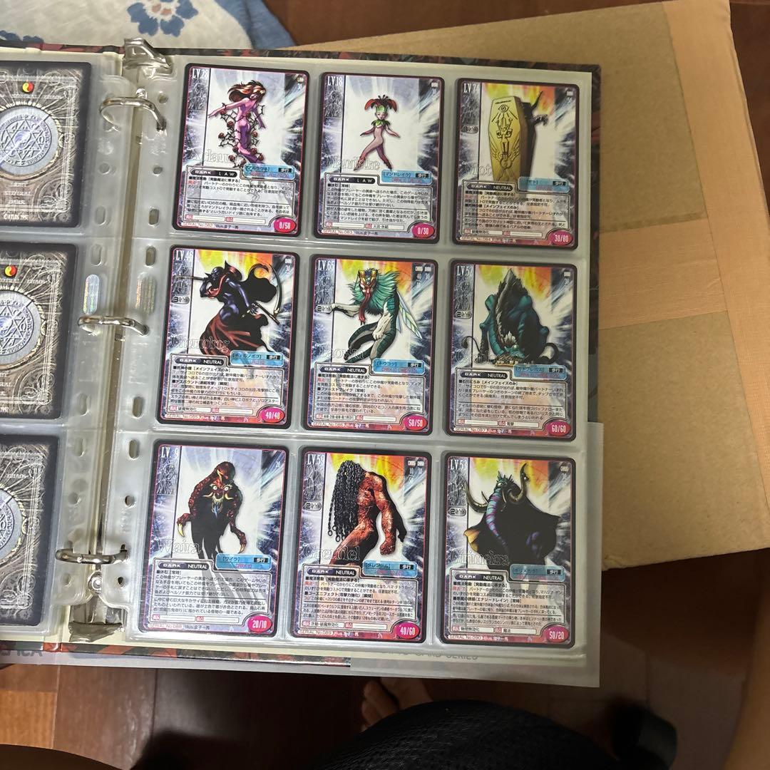 Digital Devil Story TCG バインダー＋カード182枚