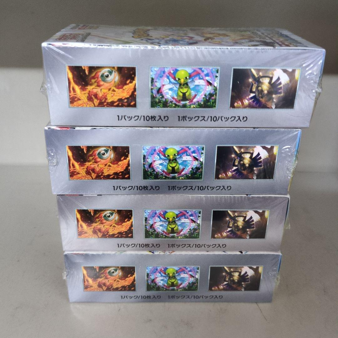 ポケモンカード テラスタルフェスex 4boxセット