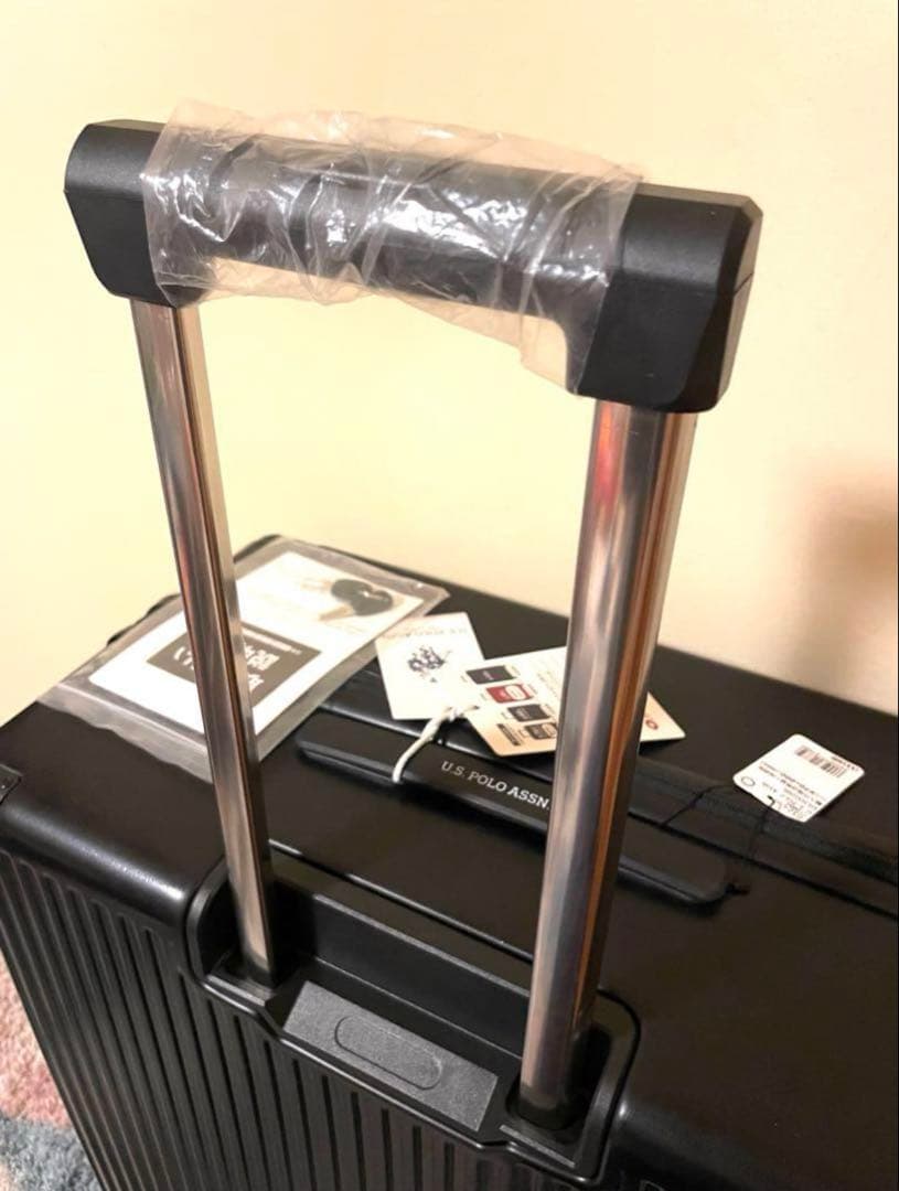 新品 ユーエスポロ アッスン US3002 キャリーバッグ 黒 Lサイズ 91L