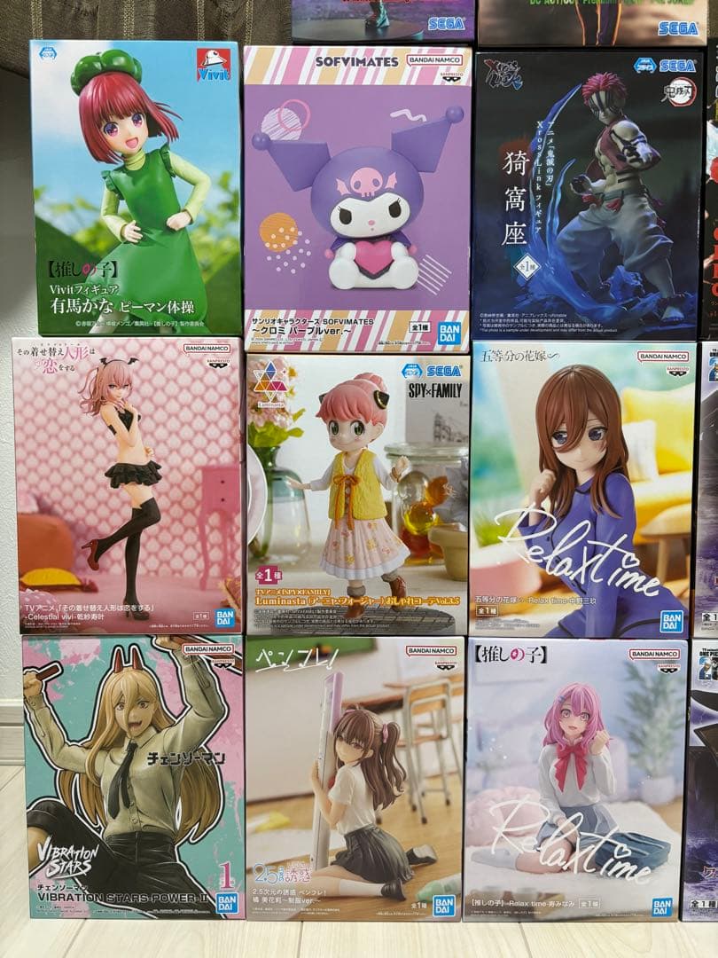 フィギュア まとめ売り 17個セット ワンピース 鬼滅の刃 推しの子など