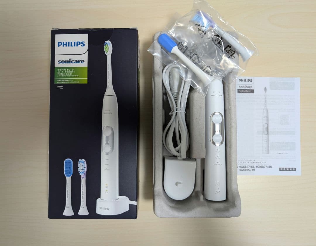 美品】PHILIPS Sonicare HX6877/56 電動歯ブラシ本体 - メルカリ