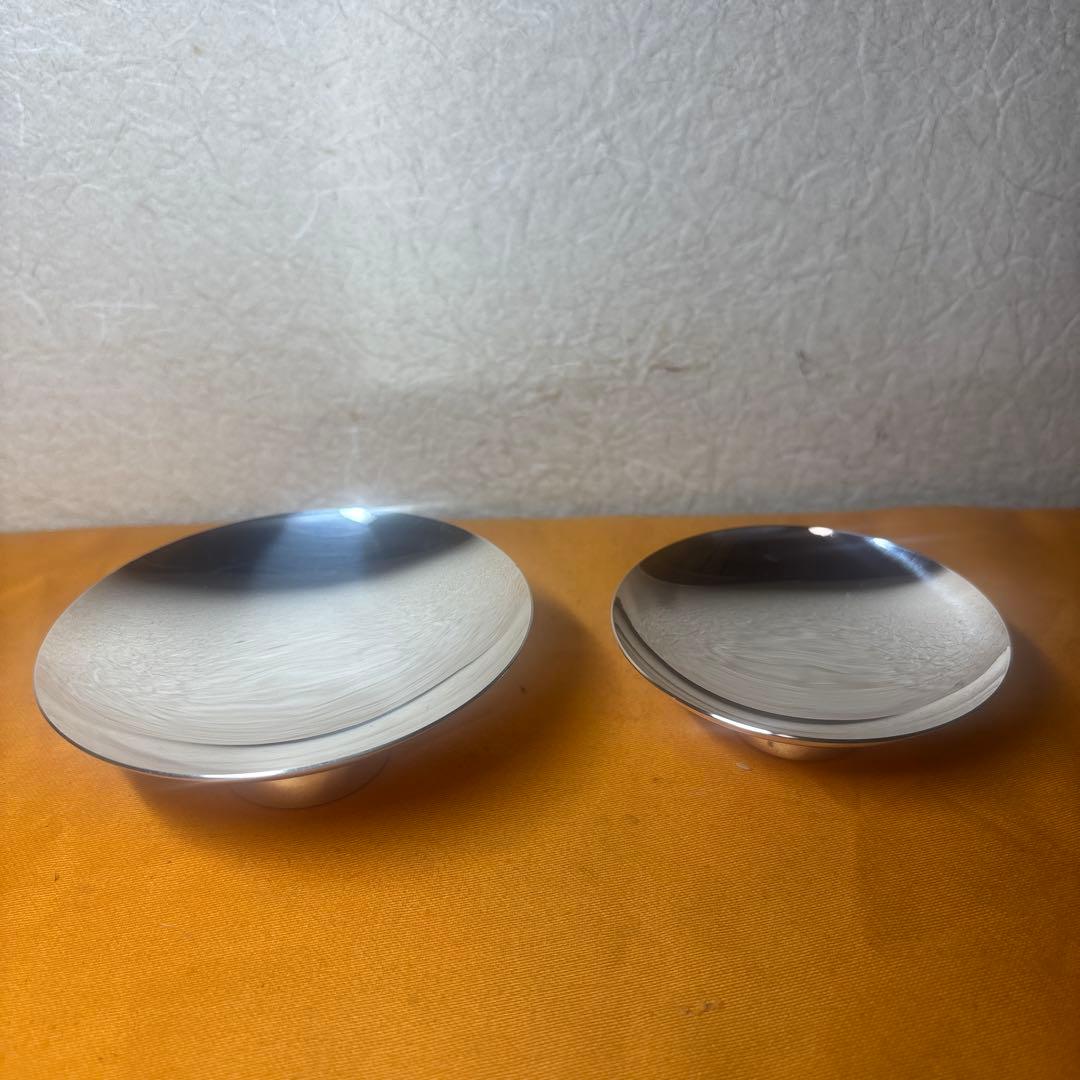 純銀 盃 2点セット 共箱 約124g