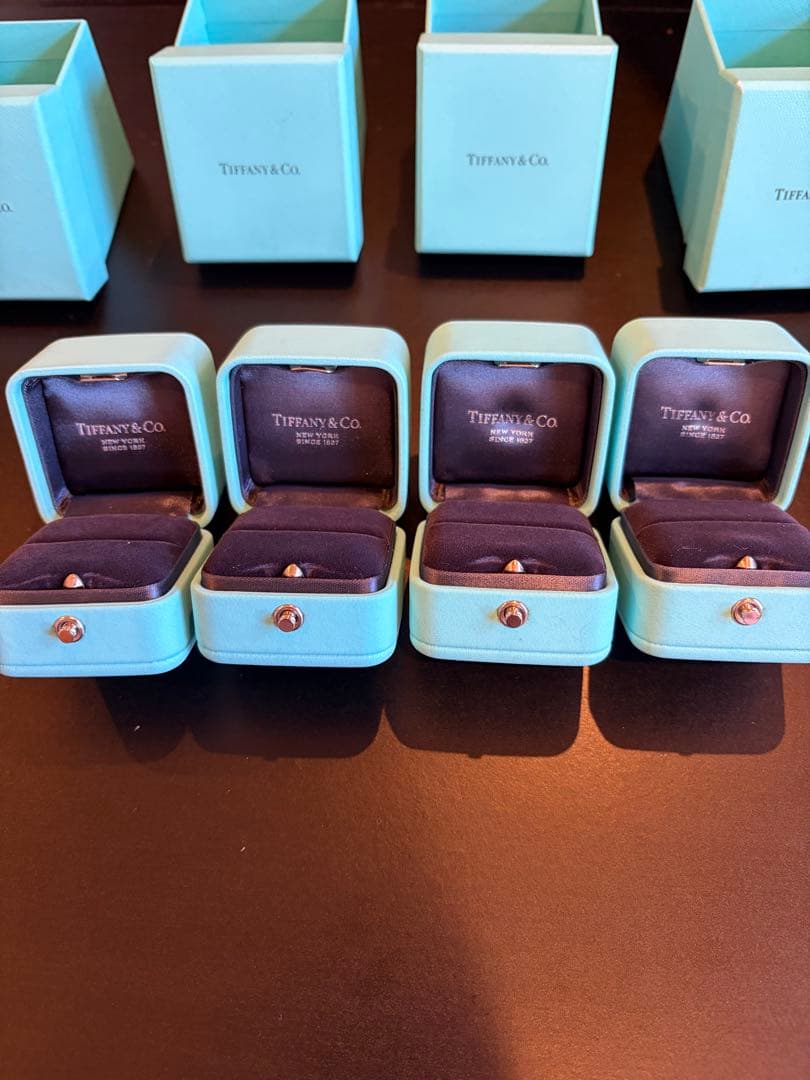 Tiffany & Co. リングケース　空ケース　4個セット　美品