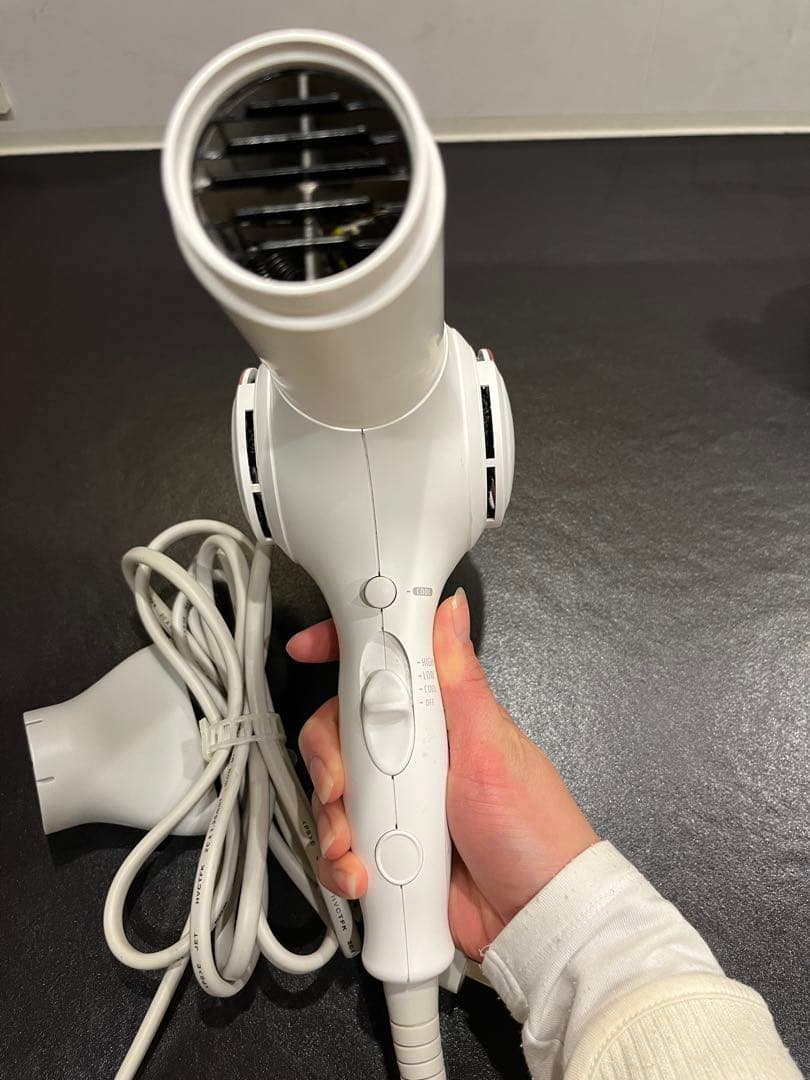 ジャンク品】REPRONIZER 3D Plus ヘアドライヤー ホワイト - メルカリ