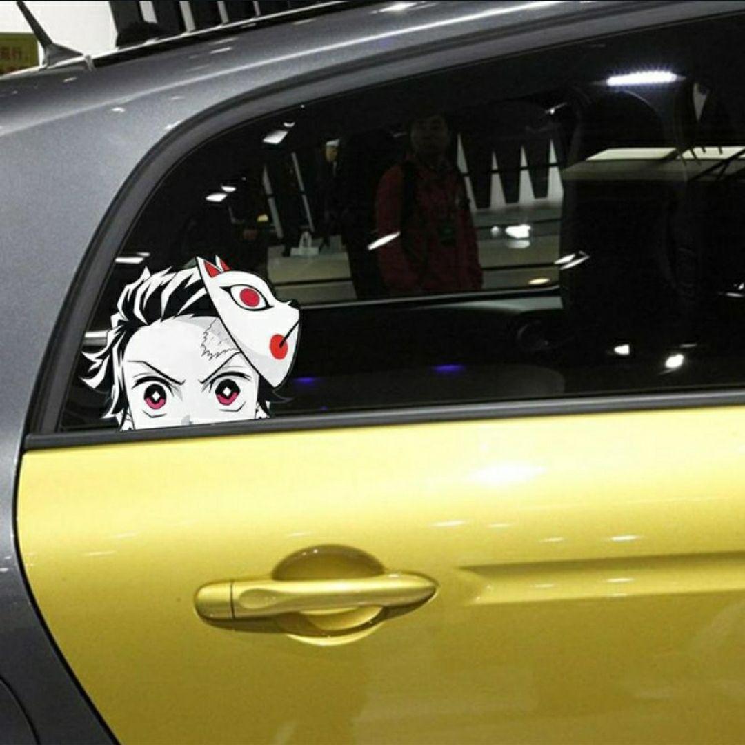 鬼滅の刃車用ステッカー 竈門炭治郎