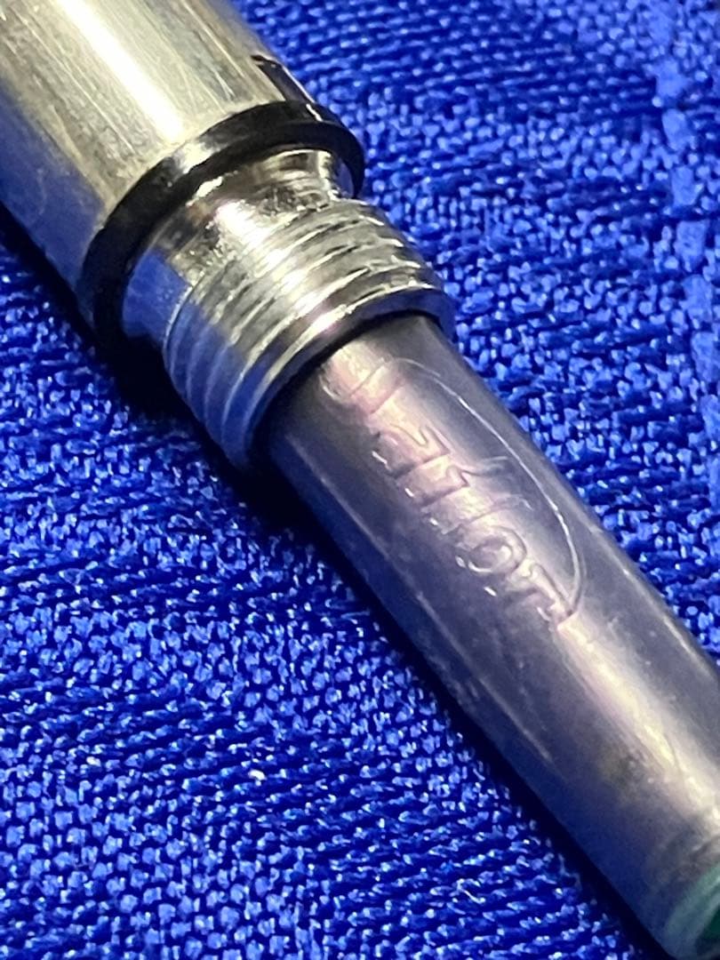 セーラー万年筆 WG レア廃盤品 昭和レトロ 18k ステンレスストラ