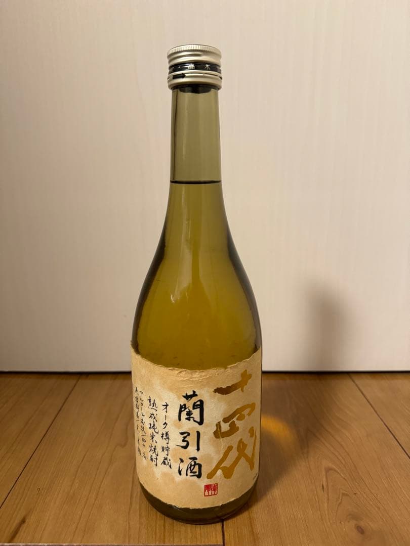【希少種ラベル】十四代 蘭引酒　日本酒 十四代 【幻の日本酒から造られた激レアの焼酎！】 鬼兜 蘭引酒 オーク