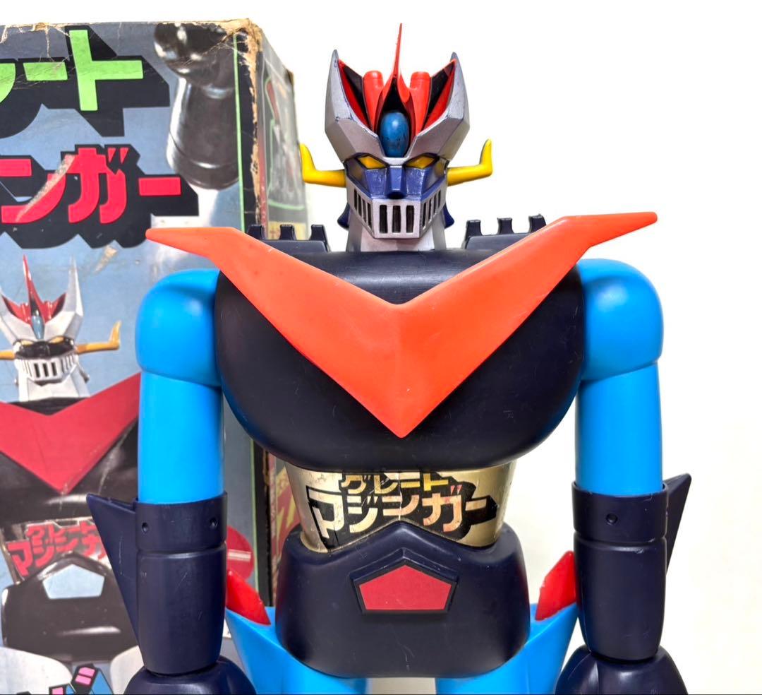 当時物　ポピー　ジャンボマシンダー グレートマジンガー フィギュア 箱付き