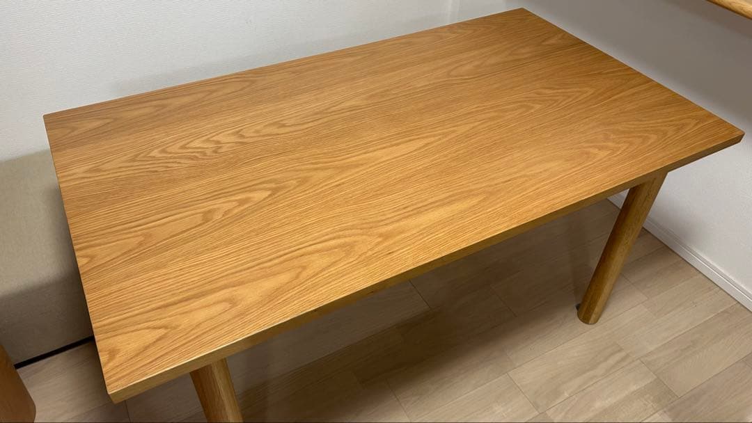 【アスカ】【無印良品】木製ダイニングテーブル