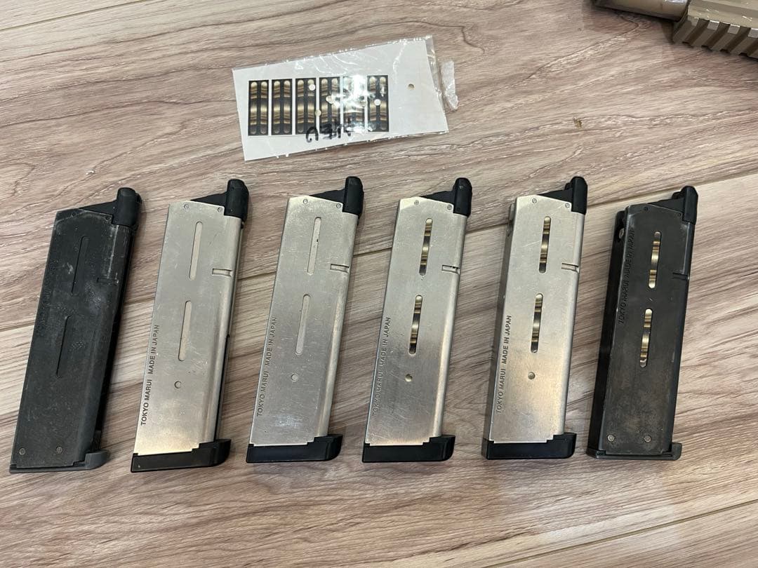 東京マルイ M45A1 ウェザリング済み 実物 G10グリップ USMC 海兵隊