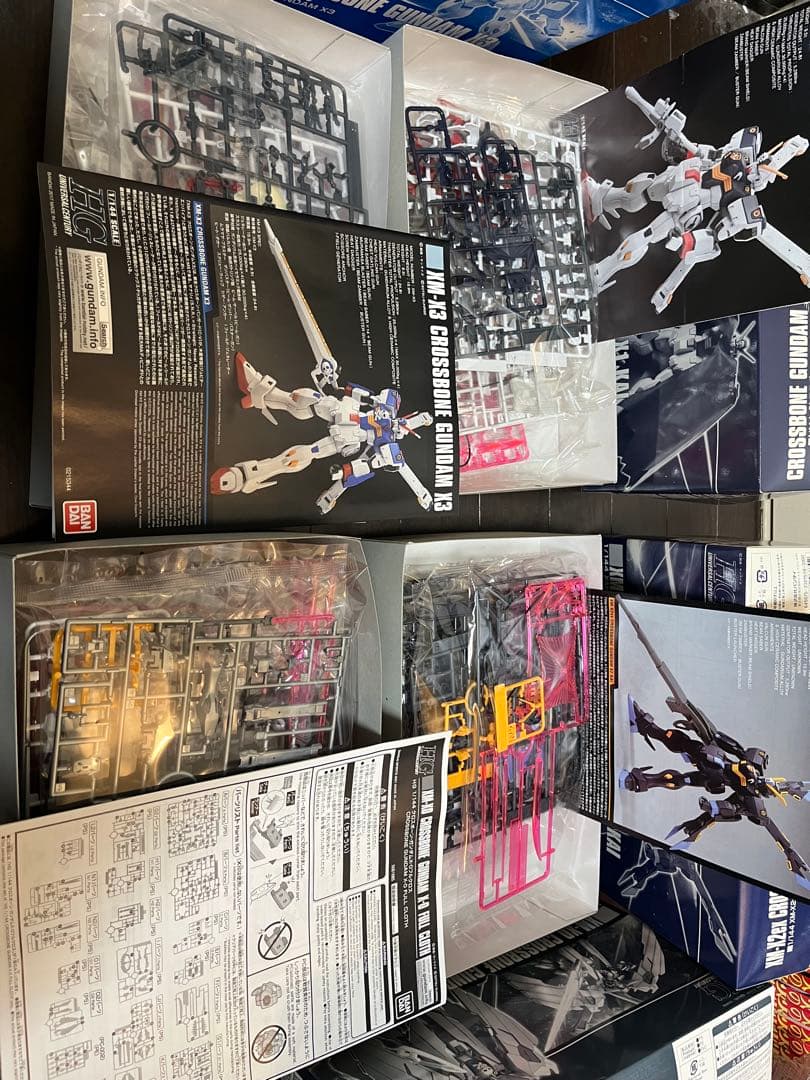 HG クロスボーンガンダム 4体セット