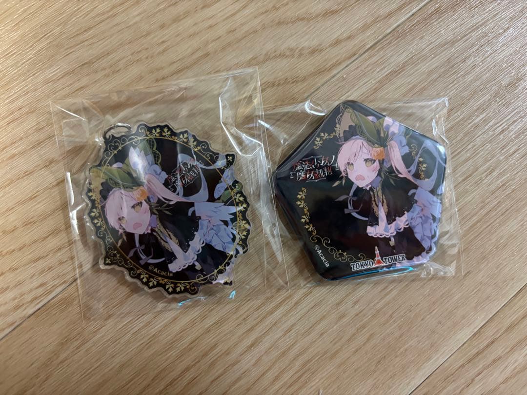 魔法少女ノ魔女裁判 遠野ハンナ 東京タワー 限定 缶バッジ まのさば