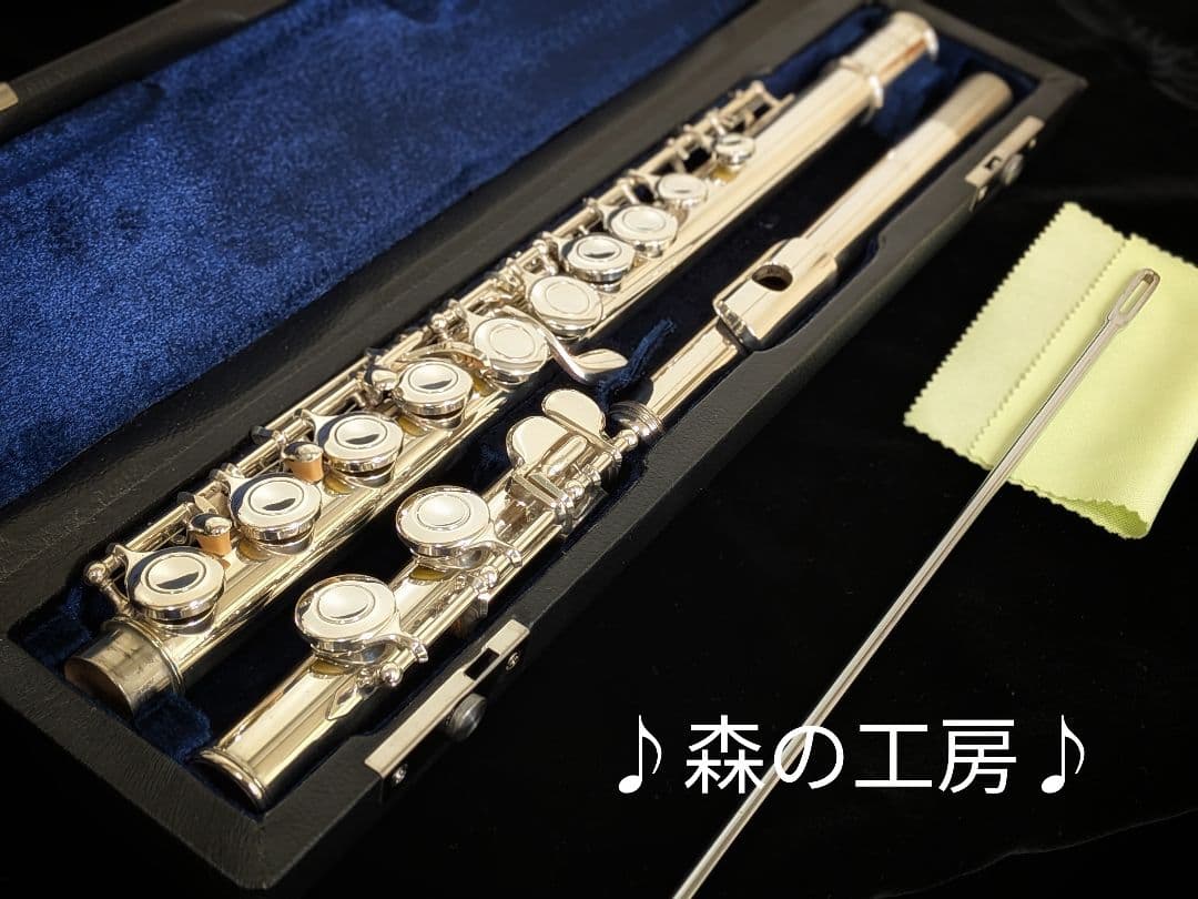 中古フルート専門店‼️部活応援‼️銀メッキヤマハフルートYFL211SⅡ Eメカ