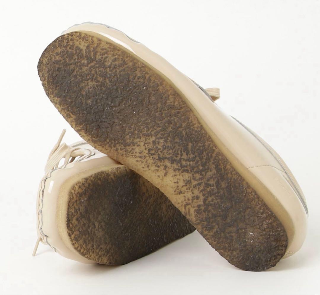 靴 Supreme Clarks Patent Leather Wallabee