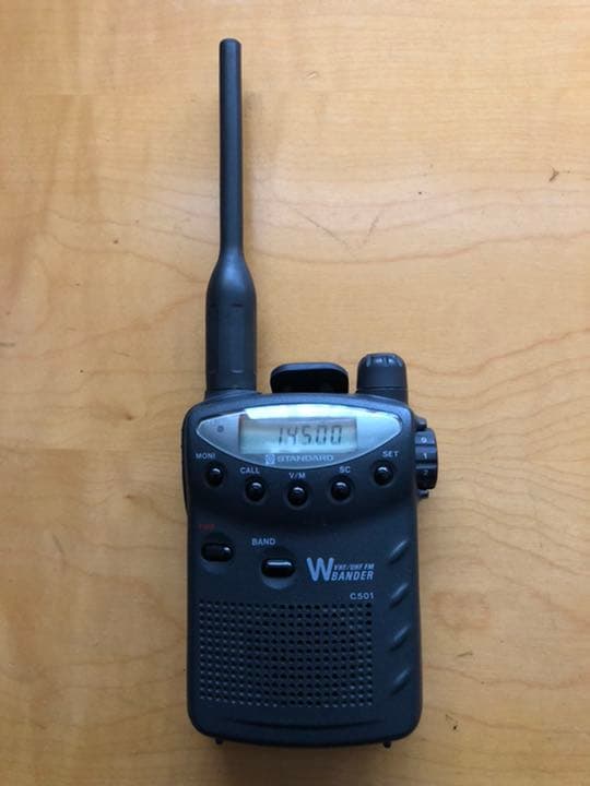 ハンディ無線機 スタンダード C501 STANDARD C501 FMハンディ