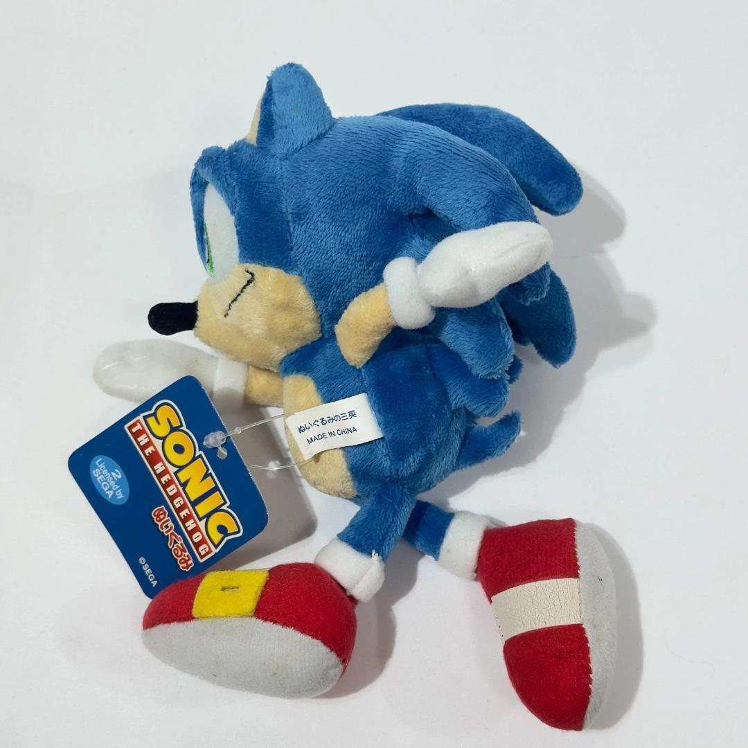 ソニック ザ ヘッジホッグ　ぬいぐるみ　三英貿易　sonic SEGA