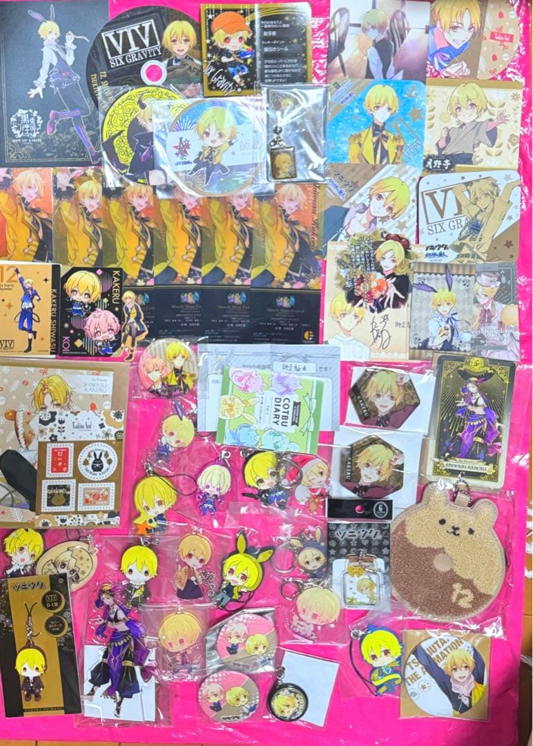 ツキウタ。 師走駆 缶バッジ クリアシート コースター 缶バッジ