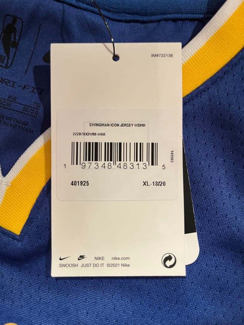 公式】aespa カリナ NBA XL ウォリアーズ カスタムユニフォーム - メルカリ