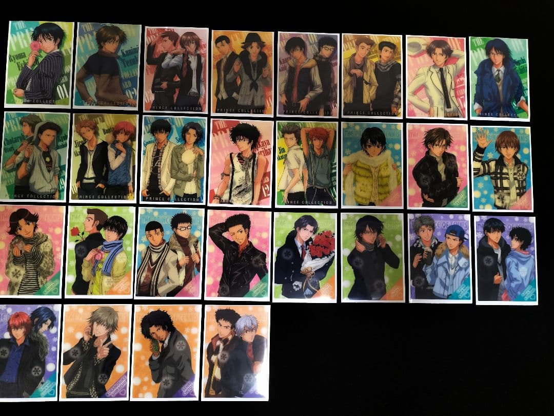 テニスの王子様 シャイニングクリアカード＋トレーディングカード 142枚