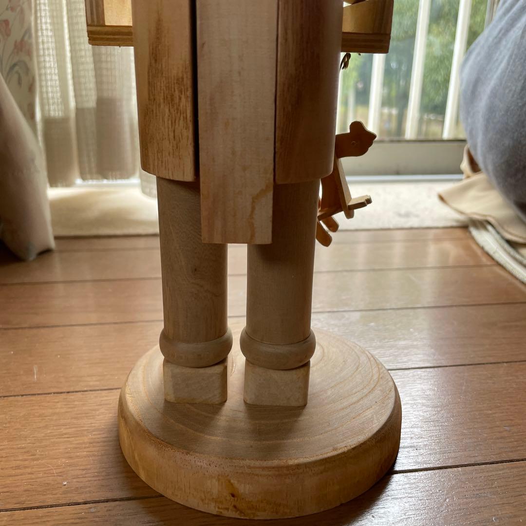 ナッツクラッカー パターン付き古屋加江子 トールペイント