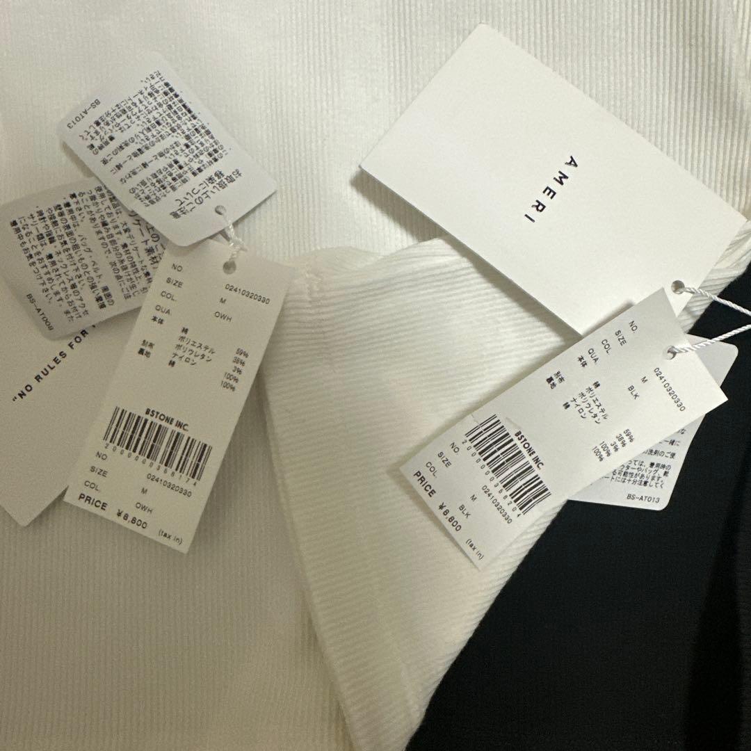 トップス ameri vintage USEFUL BACK SHEER TANK TOP