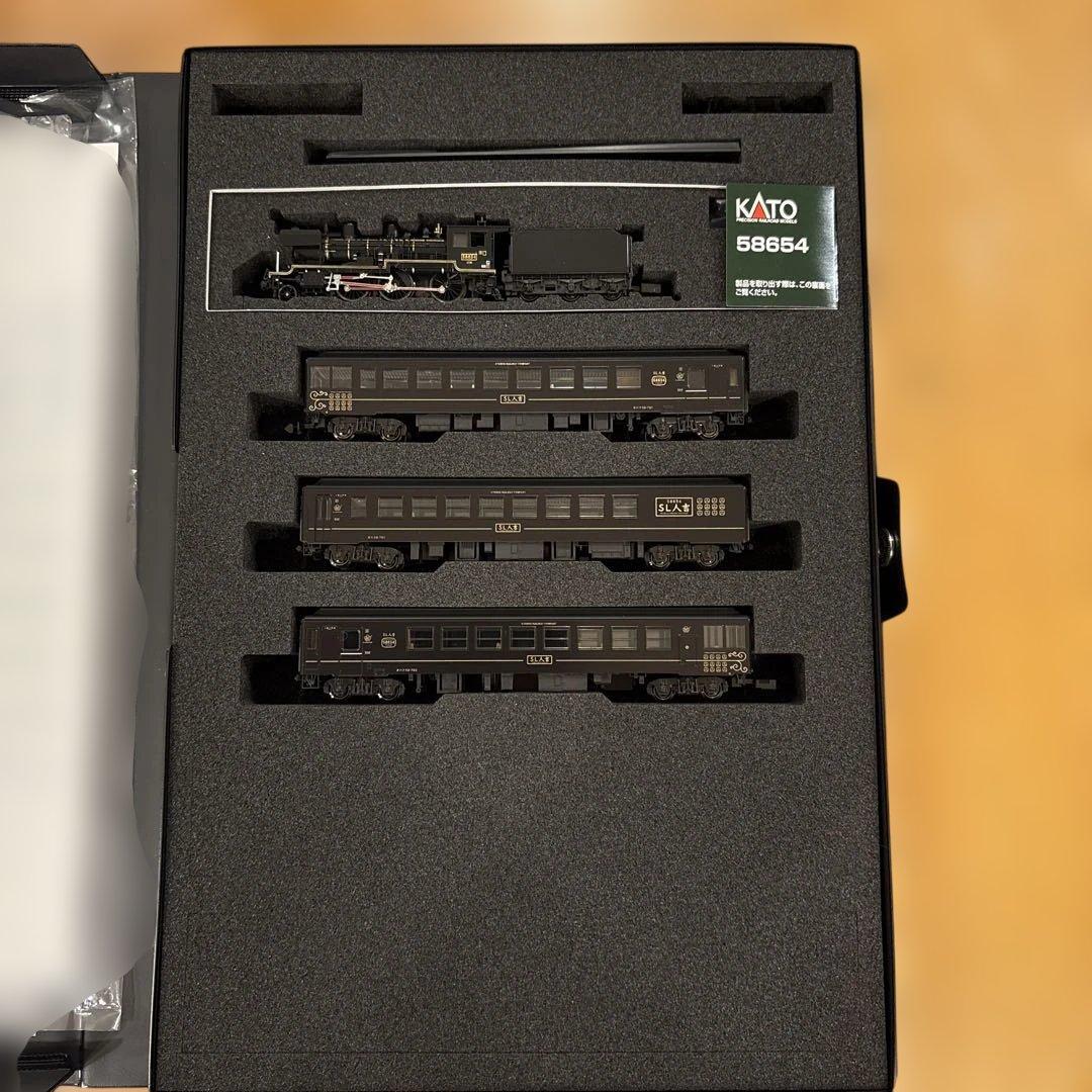 【希少】 KATO 10-1727 特別企画品58654+50系 SL人吉4両②