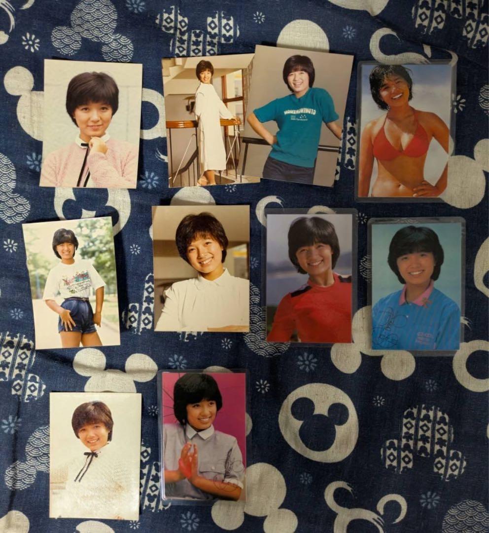 【貴重】榊原郁恵　パンフレット　グッズ　ブロマイド