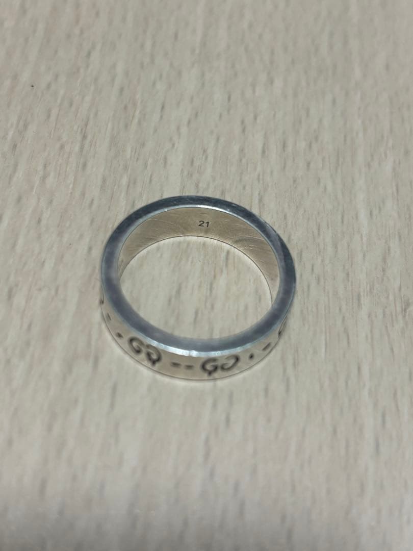GUCCI シルバーリング サイズ21