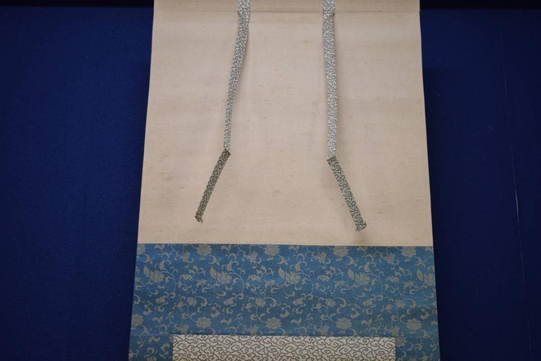 不詳/作者不詳/桜花雀図/布袋屋掛軸HK-12