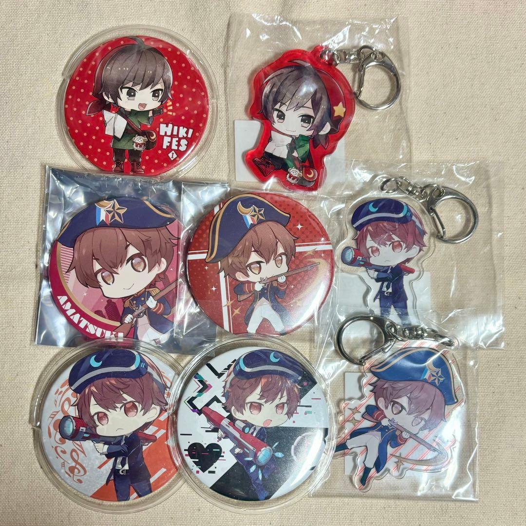 天月 あまつき グッズ 缶バッジ アクキー ひきフェス - メルカリ