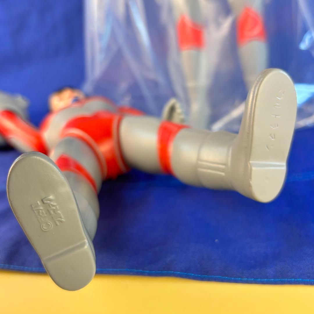 帰ってきたウルトラマン 【ブルマァク 】マスク取れ 大　昭和レトロカラー未開封品