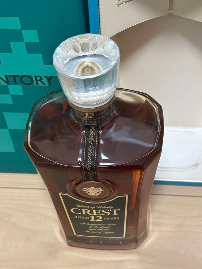 クレスト12年 ローヤル15年 山崎NA 白州NA 4本セット 運が良ければ