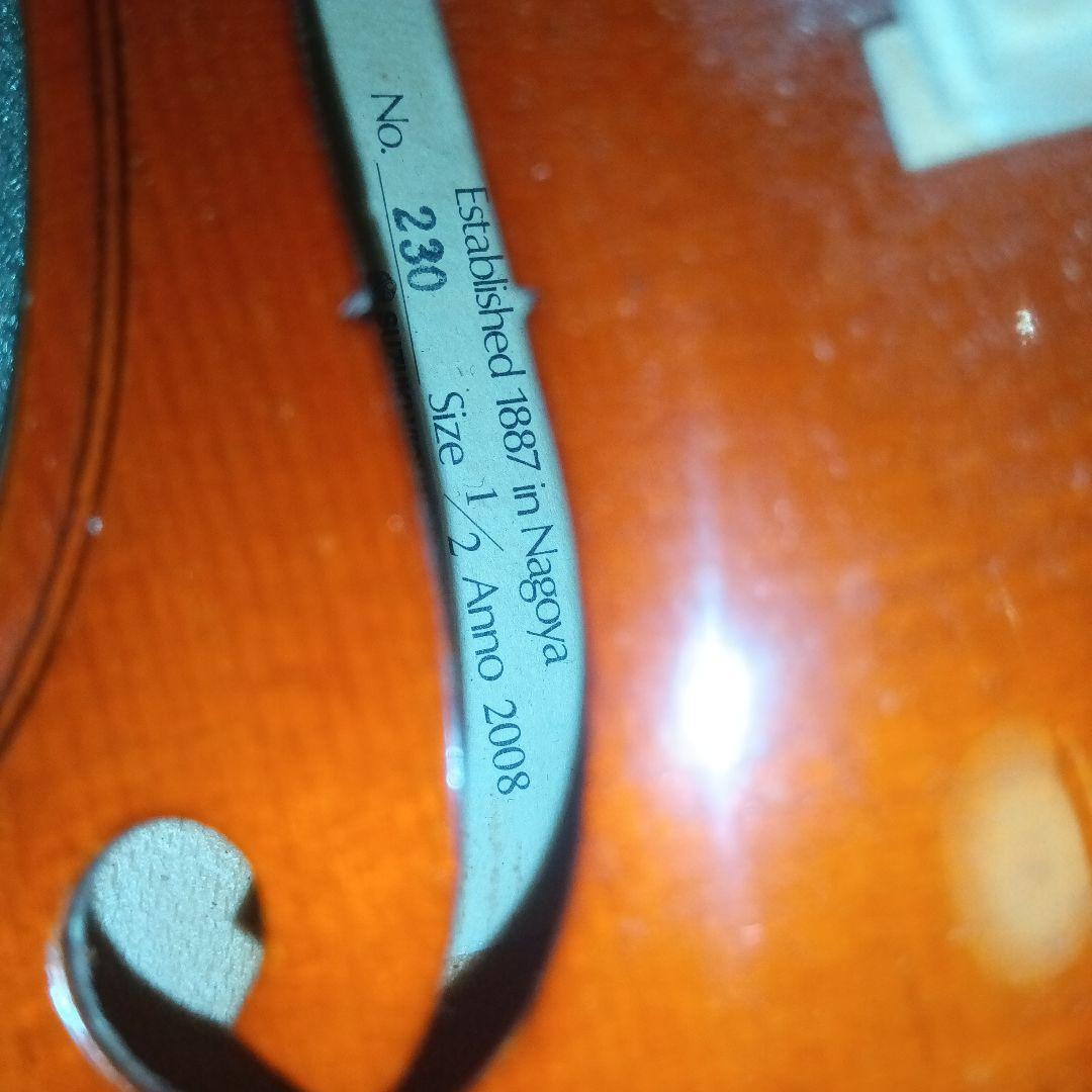 SUZUKIバイオリン 1/2サイズ 2008年製