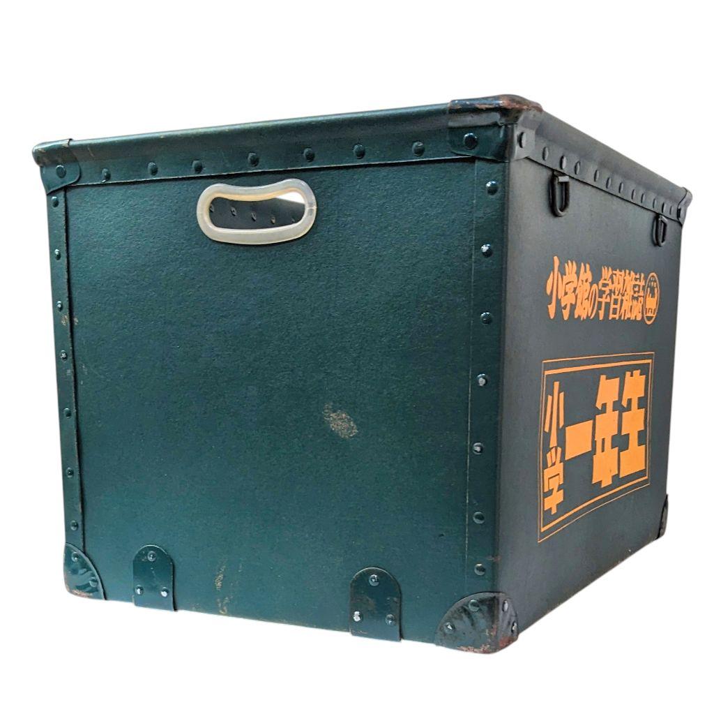 ボテ箱 レトロ ボックス 小学館 小学一年生 ジャポニカ アンティーク