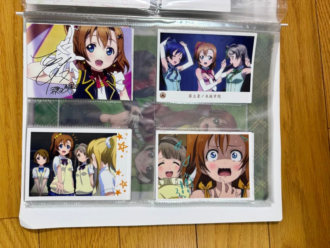 ラブライブ　μ's キャスト9人 直筆サイン入り複製原画　未使用　中古同梱品あり