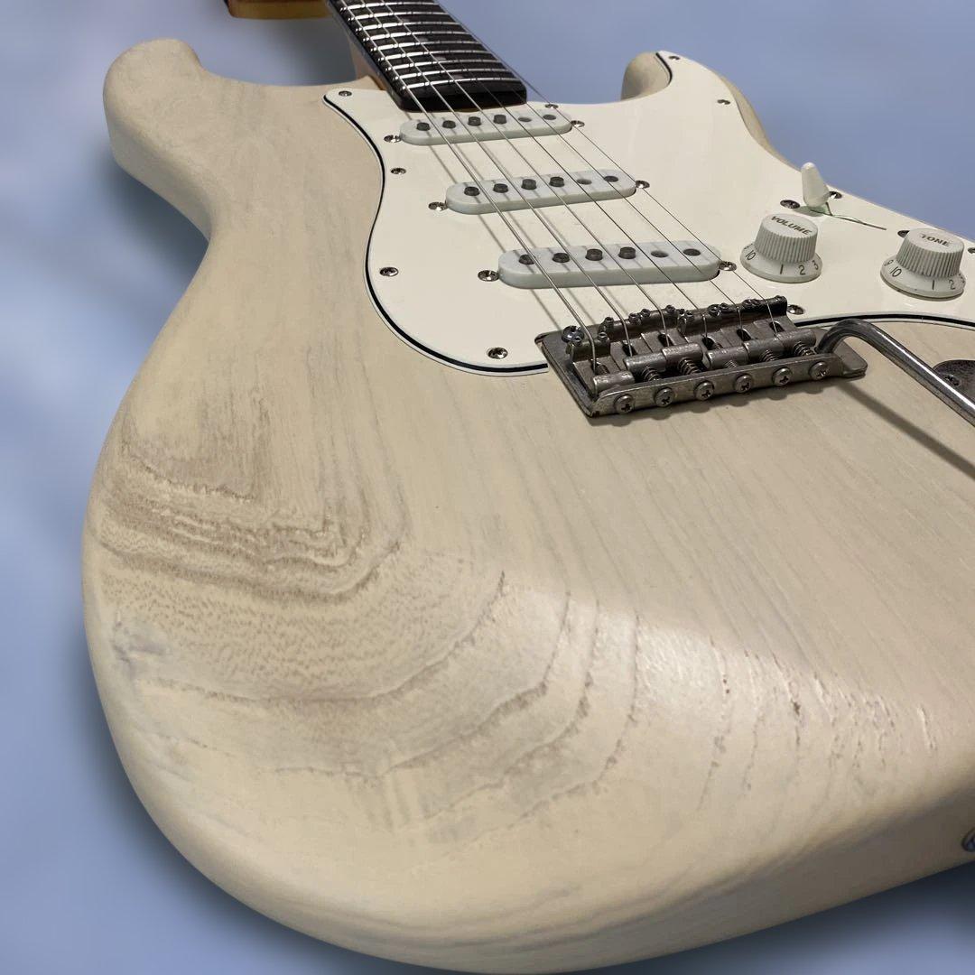 ヴィンテージブロンド・アッシュボディ 自作ストラトキャスター