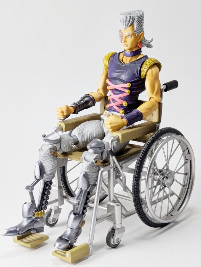 超像可動 第5部 ポルナレフ 車椅子 ＆ シルバーチャリオッツ