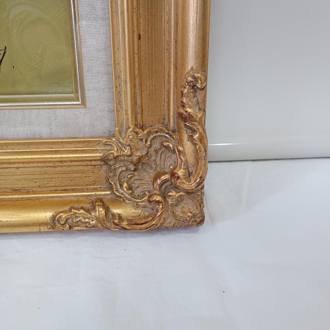 真筆証明書付き】辻寿志 油彩 10号 薔薇 林風会 絵画 油絵 特大