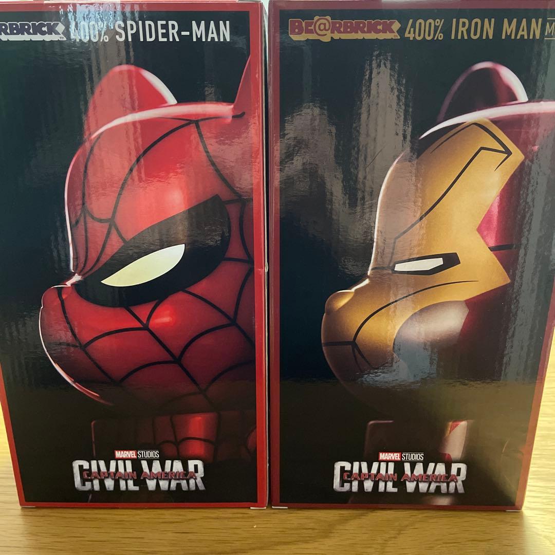 値下げ⭐︎400% スパイダーマン & アイアンマン フィギュア
