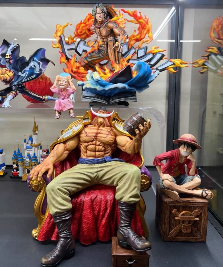 ONE PIECE  白ひげ  ガレージキット ガレキ スタチュー②①