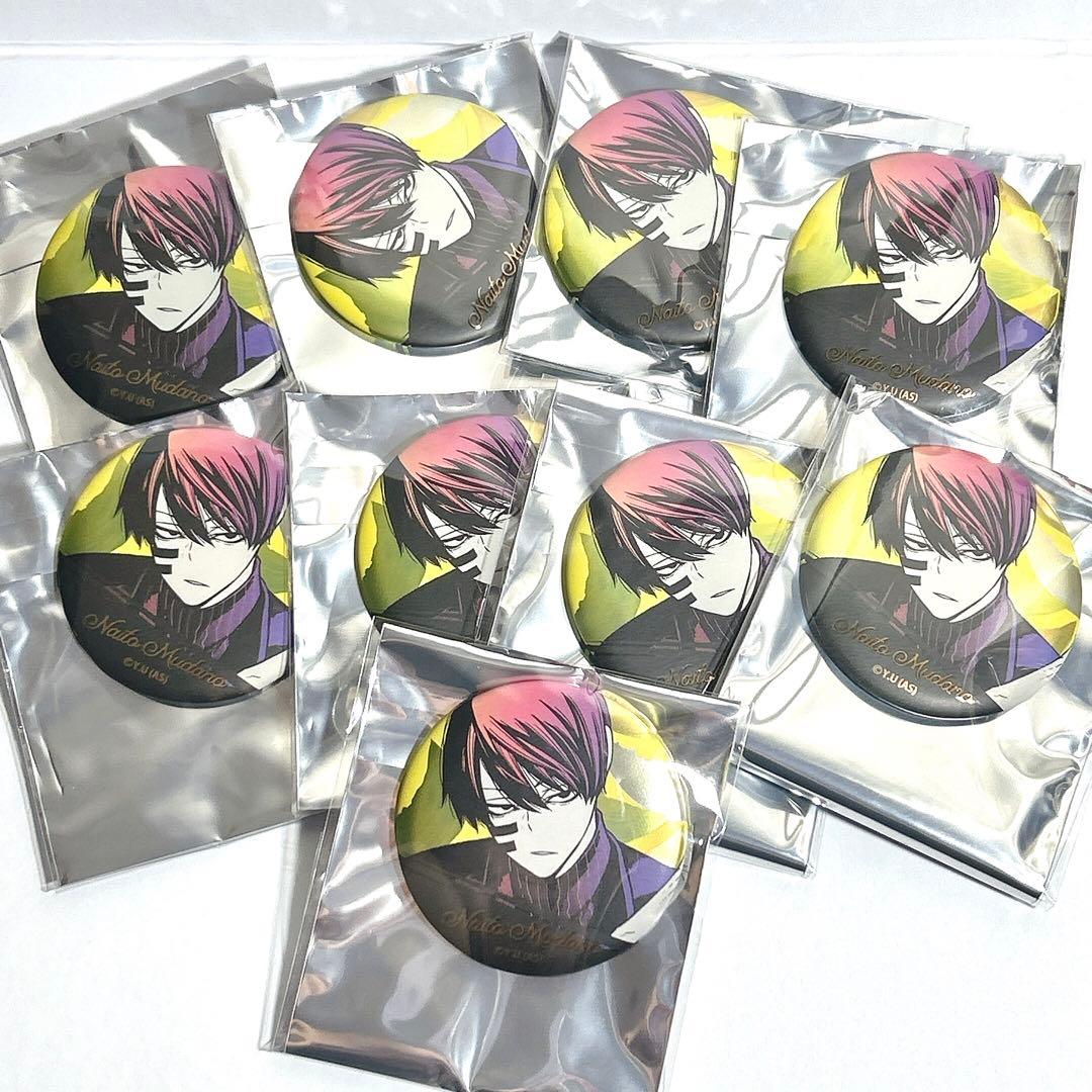 無陀野無人 桃源暗鬼 メタリック 缶バッジ 原作絵 桃源暗鬼 無陀野