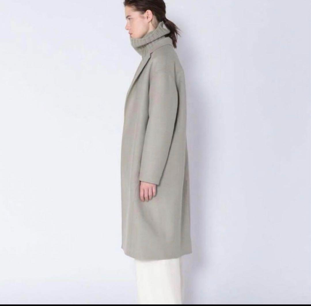 GALERIE VIE グレー チェスターコート レディース