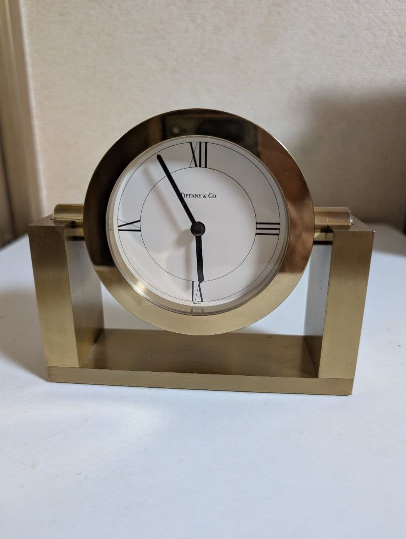 TIFFANY&CO ティファニー 置時計 人気定番，最新作 TIFFANY＆Co ティファニー クォーツ 置き時計
