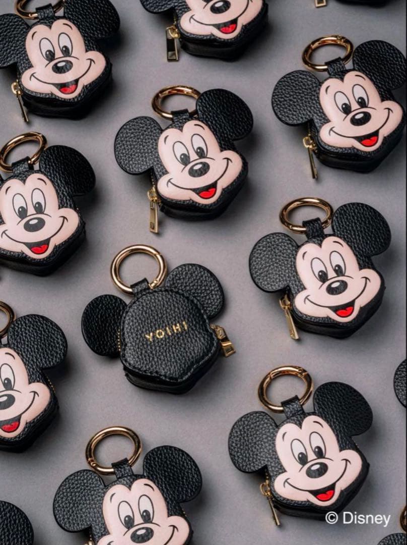 YOIHI ミッキーマウス チャーム キーホルダー